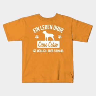 Cane Corso Kids T-Shirt